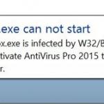fausse alerte d'antivirus pro 2015 échantillon 4