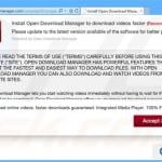 Sites web offrant à l'utilisateur d'installer Open Download Manager