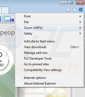 Suppression de GenesisOffers dans Internet Explorer étape 1