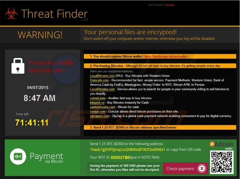 Virus Threat Finder 