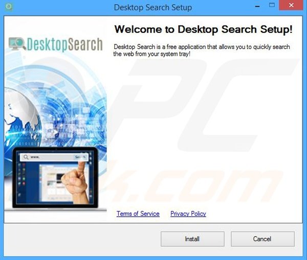 Installateur de Desktop Search 
