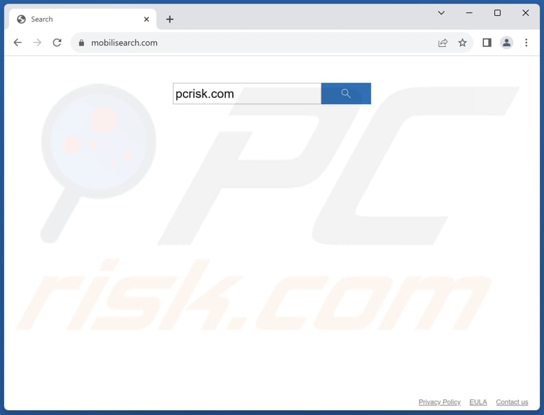 mobilisearch.com browser hijacker