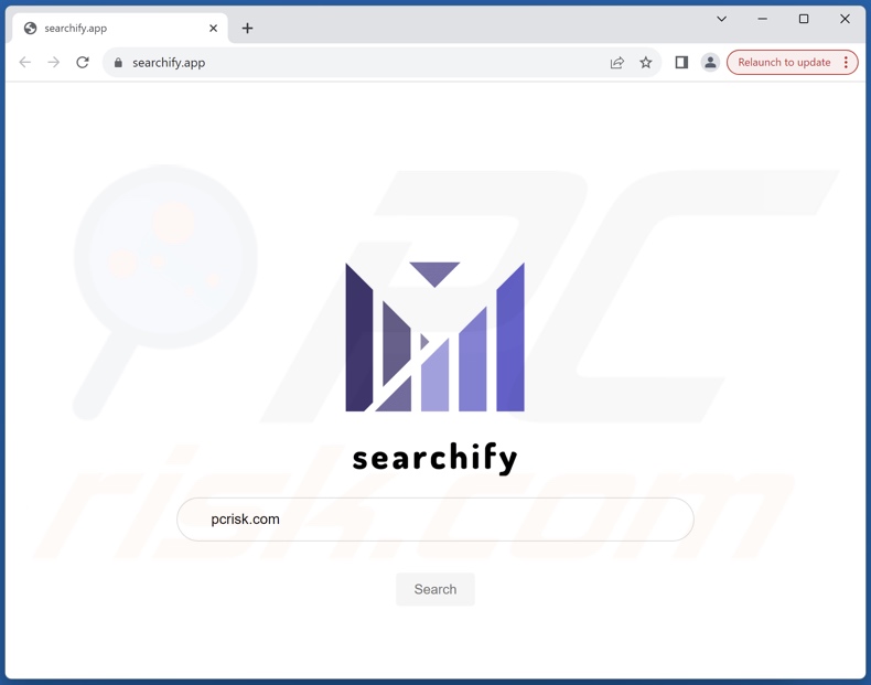 Searchify PUA a promu un faux moteur de recherche – searchify.app