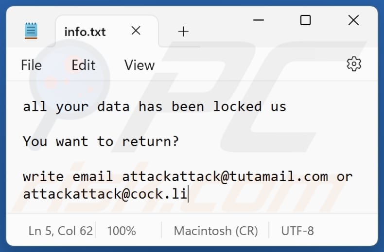 Fichier texte du ransomware ATCK (info.txt)