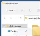 Application Non Désirée Taskbar System