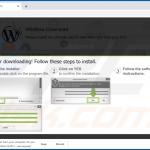 Site Web faisant la promotion du logiciel publicitaire WikiNow 2
