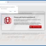 Site Web utilisé pour promouvoir le pirate de navigateur MyStreamsSearch (Chrome) 2
