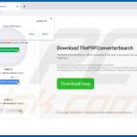 thepdfconvertersearch promoteur de pirate de navigateur 2