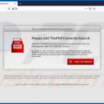 thepdfconvertersearch promoteur de pirate de navigateur firefox