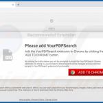 Site Web utilisé pour promouvoir le pirate de navigateur TopPDFSearch (Chrome)