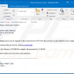 Spam utilisé pour diffuser le malware Cobalt Strike qui injecte FickerStealer dans le système (échantillon 2)