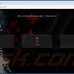 Panneau d'administration de Bloody Stealer (BloodyStealer) - gestion