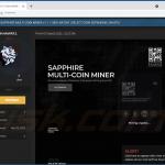 mineur de saphir promu sur le forum hacker 2