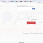 Site Web utilisé pour promouvoir Togo tab browser hijacker 2