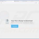 Site Web trompeur utilisé pour promouvoir le pirate de navigateur searchtabs.io 1
