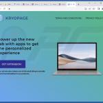 sites web utilisés pour promouvoir le pirate de navigateur Kryopage (échantillon 2)