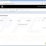 X Token Presale scam promu faux portefeuille de crypto-monnaie 3