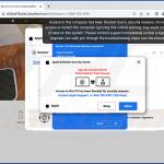 MacOS Is Infected - Virus Found Notification Scam website 5