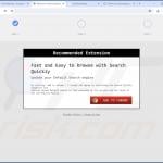 Site web utilisé pour promouvoir le pirate de navigateur Search-Quickly 2