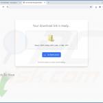 Site frauduleux utilisé pour promouvoir le pirate de navigateur MYWeb Watch 4
