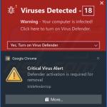 Annonce délivrée par la page web de la famille Defender 5