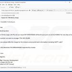 Maliciel QuirkyLoader diffusant un e-mail frauduleux 7