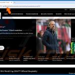 Site web frauduleux FIFA 2026 World Cup (exemple 2)