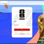 Site web frauduleux FIFA 2026 World Cup (exemple 6)