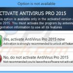 fausse alerte d'antivirus pro 2015 échantillon 3
