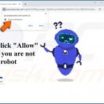 Site Web demandant d'afficher les notifications du navigateur (exemple 2)
