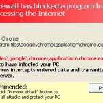 programme antivirus escroc générant de faux message d'avetissement de sécurité exemple 3