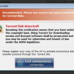 programme antivirus escroc générant de faux message d'avetissement de sécurité exemple4