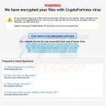 rançongiciel crypto exemple 2 - cryptofortress