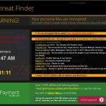 rançongiciel crypto exemple 4 - threat finder