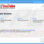 Installateur distribuant Safer Browser 