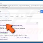 eFast Browser générant des publicités de recherche importunes