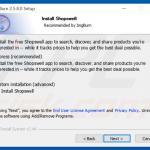 Installateur décevant de logiciel utilisé pour distribuer le logiciel de publicité Shopswell (échantillon 1)