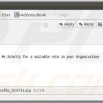 Email distribuant Zepto (exemple 1)