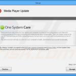Configuration officielle de l'installation d’One System Care (exemple 2)