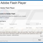 fake adobe flash player installer