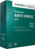 Kaspersky Antivirus 2015 box