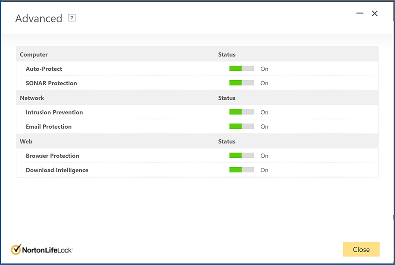Norton AntiVirus Plus privacy protection