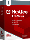 Boîte McAfee AntiVirus Plus