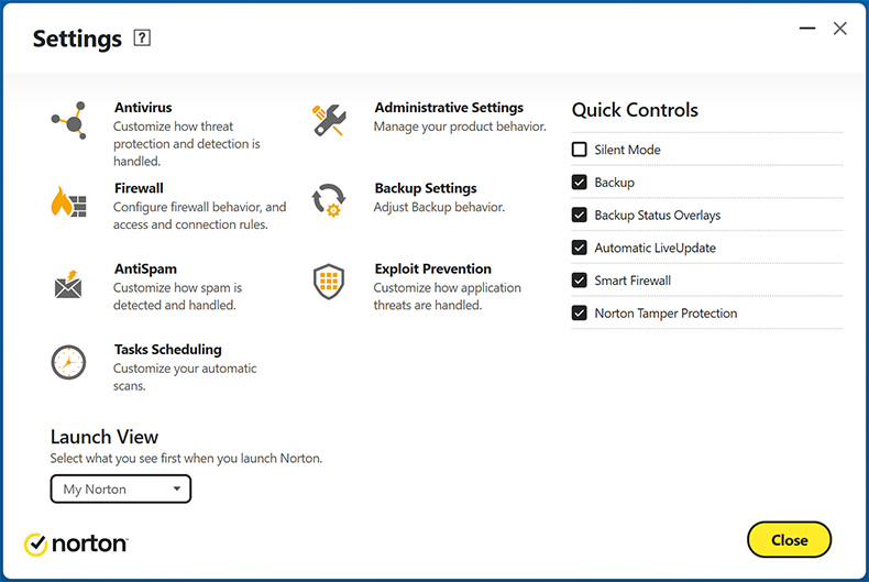 Norton AntiVirus Plus caractéristiques