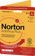 Norton AntiVirus Plus box