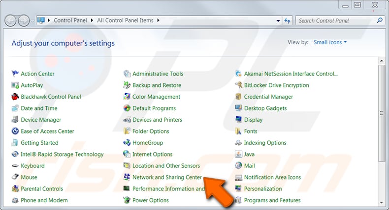 trouver le mot de passe wi-fi d'un réseau que vous avez précédemment connecté dans Windows 7 étape 1