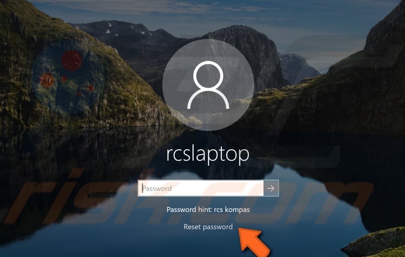 Comment restaurer votre mot de passe dans windows 10 avec un disque de restauration