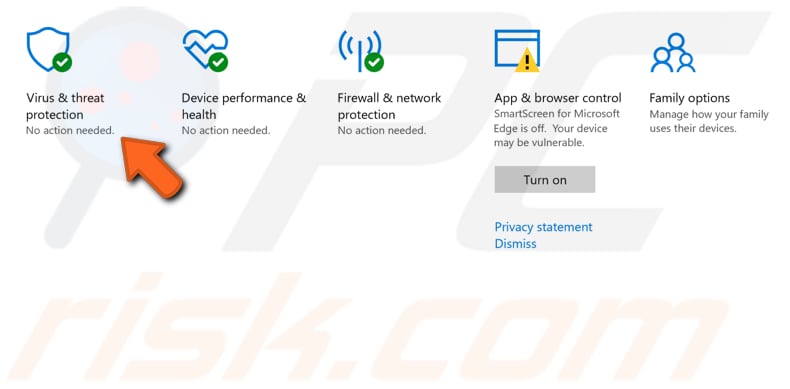 désinstaller le logiciel antivirus tiers étape 3