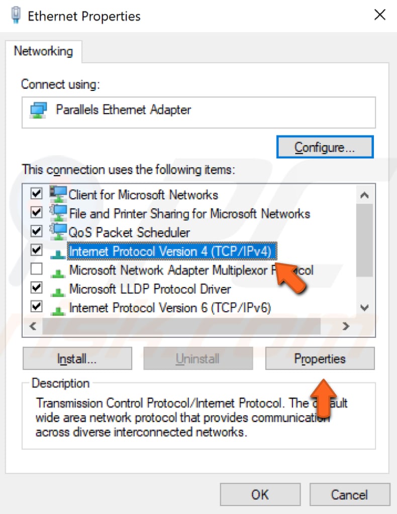 vérifier si les adresses IP sont correctement attribuées étape 5