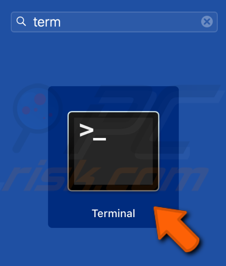 terminal ouvert